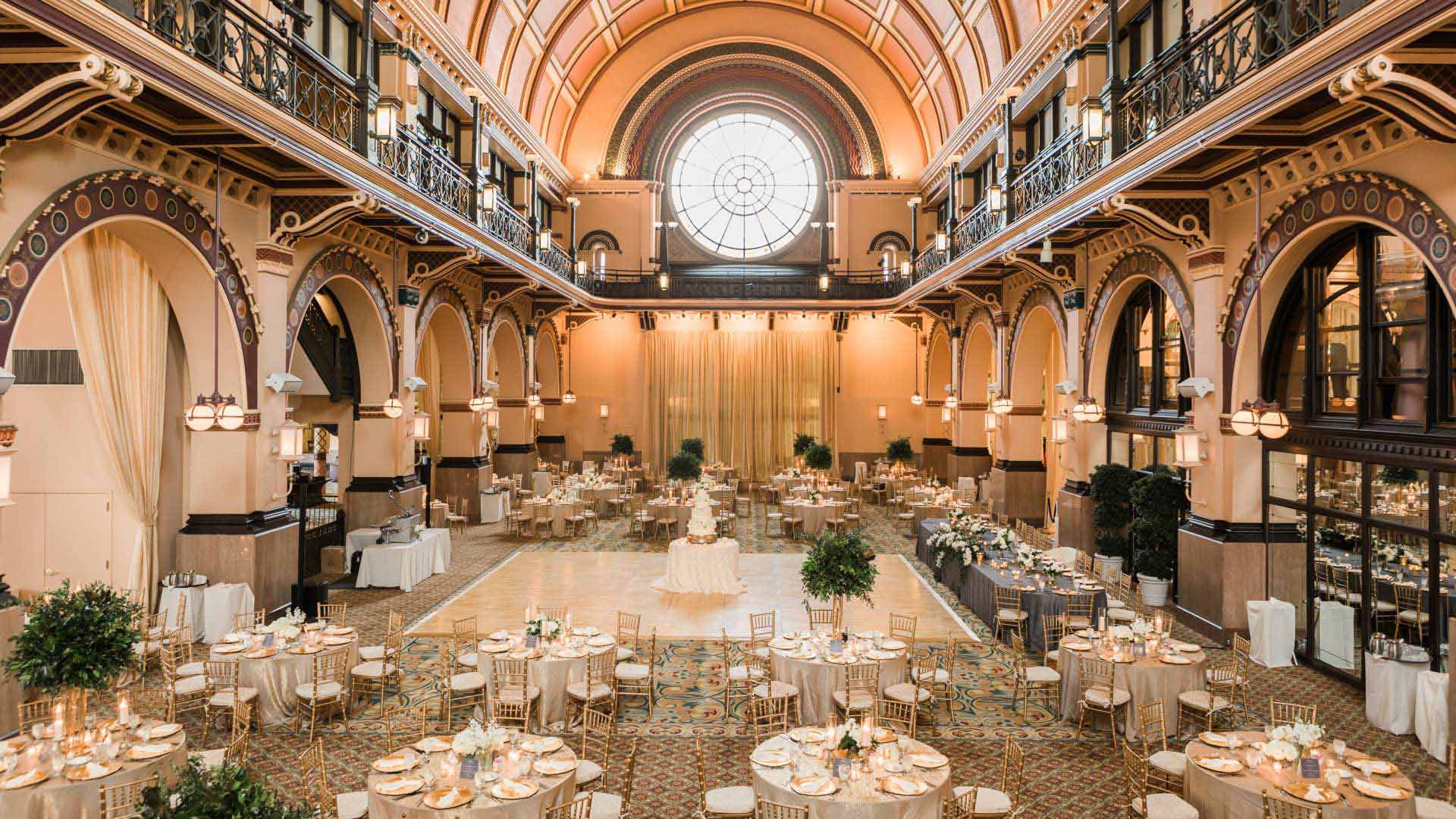 Downtown Indianapolis Weddings The Grand Hall At Historic Union